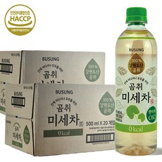 곰취미세차500ml 20개(2박스) - 부성(주), 80개, 500ml
