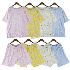 4컬러순면잠옷긴팔