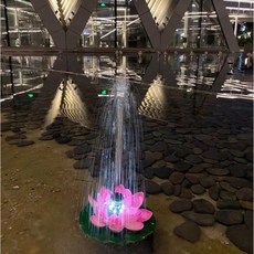 led분수대꾸미기