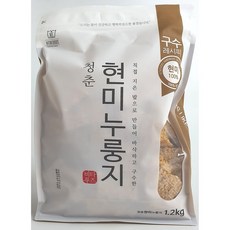 비타푸즈 청춘현미누룽지, 1.2kg, 1개