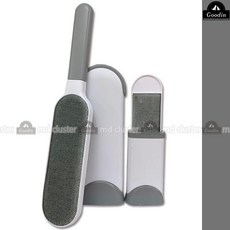 구딘 털제거브러쉬 실내용+휴대용세트 그레이, 단품