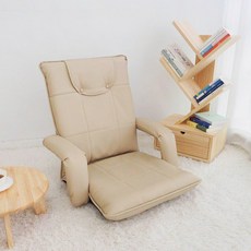 [풍원] COZY I 팔걸이 좌식의자, 베이지