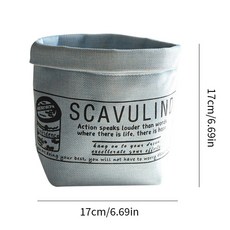 화분 패브릭 커버 보관 가방 보관함 꽃 장치 세척 가능 데스크탑 식물 홈 데코 액세서리