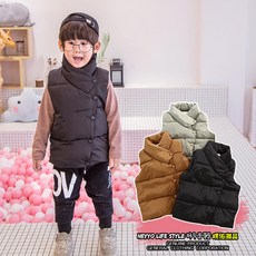 키즈노스페이스패딩조끼