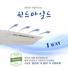 1way에어컨바람막이