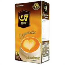 G7 카푸치노 헤이즐넛 커피믹스 수출용 12p, 18g, 12개입, 7개