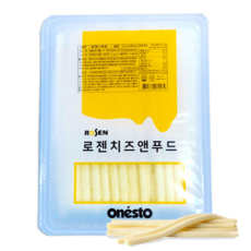 로젠 스트링 치즈 11mm (2.5kg ) 피자 테두리 모짜렐라 크러스트 스틱, 2개, 2.5kg