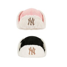 [MLB키즈] 모노그램 퍼 배색 고소모 72CPDB011