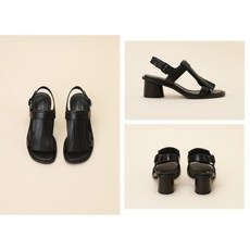 [백화점매장 정품출고] 슈콤마보니 여성 샌들 Slim tassel sandal(black) DG2AM24043BLK