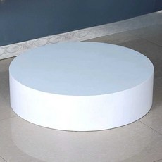 웨딩 발받침대 드레스 샵 의류 키높이 발판 단상 촬영 무대, 지름1.2m 높이15cm 화이트, 1개