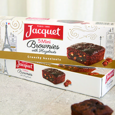 [Jacquet] 자케 미니헤이즐넛 브라우니 150g, 자케미니헤이즐넛브라우니150g