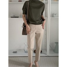 (블랙 M당일)보웬 띠어리 코튼 팬츠