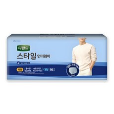 Depend 利清爽 男款風格內衣尿失禁成人尿布 Power, 大型, 16入, 1包