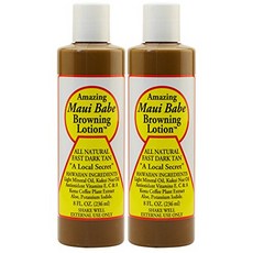AMAZING MAUI BABE - 브라우닝 & 태닝로션 236ml × 2개, 본문참고, 본문참고