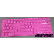 숨엔아로마(햇빛다솜) 노트 에이서다 컴퓨터 키보드 보호필름 R7572GE5411E5471GE14ES1411, 1, 풀컬러 로즈레드 126