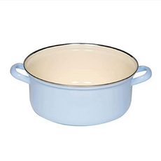 리스 파스텔 캐서롤 에나멜 법랑 양수냄비 24cm 블루 Riess 오스트리아