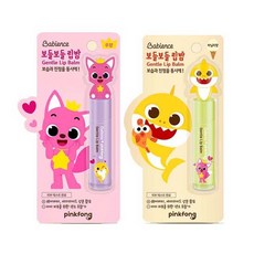 베비언스 보들보들 립밤 4.8gx2개(무향1+바닐라향1), 1세트, 4.8ml
