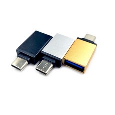 USB 3.0 C타입 변환젠더, 골드, 1개