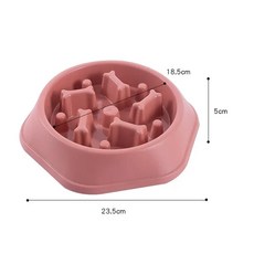 애완견 먹이 그릇 불안 방지 장치 접시 고양이 귀여운 애완 동물, 1개, 4.dog bowl-6
