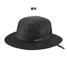 [동아수성]머렐 남성 쿨맥 누빔 퀼팅햇 5317HC316 317, 블랙