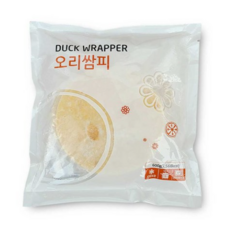 [현호중국슈퍼] 중국식품 DUCK WRAPPER 오리쌈피 600g, 1개
