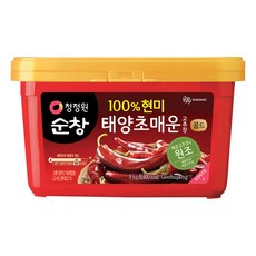 청정원 순창 태양초 현미 매운고추장 3kg, 1개