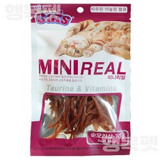 더캣츠 미니리얼 70g 순살 간식, 1개