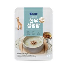 베베쿡 바르게 만든 한우설렁탕, 200g, 2개 - 베베쿡닭백숙