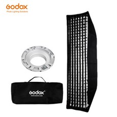 Godox-FW22 x 90 소프트 박스 22x90cm 9 인치 x 35 직사각형 허니콤 그리드 소프트박스 스튜디오 플래시 보웬스 마운트 포함, 1개, 한개옵션0