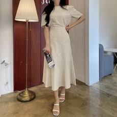 린넨스커트세트