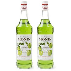 모닌 그린애플시럽 1000ml 2개세트