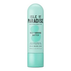 Isle of Paradise 셀프 태닝 바디 버터 비건 무자비 셀프 태닝 버터 200ml, 1개, 280ml