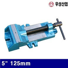 L무배 우성산업 5440203 볼반바이스 5Inch 125mm 9.0kg (1EA), 1개