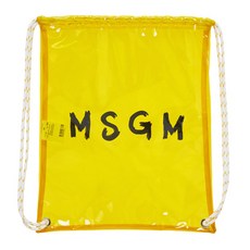 공식 MSGM 19SS 여성 백팩 옐로우 2641MDZ730 559 06