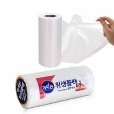 롤백 500매 소 17x25 비닐팩 일회용팩 위생비닐봉투 rcs*984gW