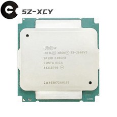 인텔 제온 CPU E5-2686V3 2.00GHz 18 코어 45M 120W LGA2011-3 V3 프로세서 E5, 한개옵션0