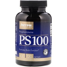 Jarrow Formulas PS 100 포스파티딜세린 100mg 소프트젤 120정, 1개