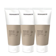 더마하우스 보습 필링젤 3개/ 각질 모공관리 홈필링 인삼추출물, 3개, 120ml
