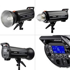 GODOX QT1200IIM Studio Strobe Flash Light 1200W 전문 사진 스튜디오 조명 초상화 사진용 모노라이트 모델링 램프 Q756288, 1개