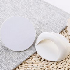 주방씽크대 무타공 접착식 원형손잡이 문고리교체 문열기 핸들 방문 디자인, 화이트