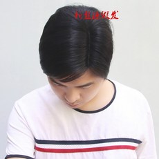 중년남성짧은머리가발