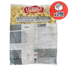 루토사 포테이토 크런치 맛감자 2kg x 2팩, 2개