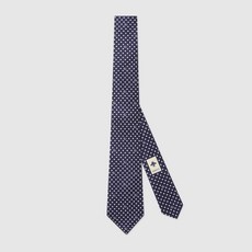 Gucci Polka dot and Double G tie 623181 4E001 4278