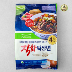 풀무원 직화짜장면 4인분 1320g, 7개
