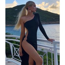 촬영용블랙드레스