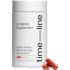 Timeline 미토퓨어 우로리틴 NMN NAD CoQ10 코큐텐 Resveratrol PQQ 60캡슐, 1개, 60정