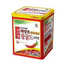 해찬들순창골드고추장14kg