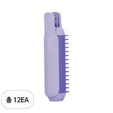 유닉스 테이크아웃 슈가핀 USB 헤어롤 PW-A5926, 혼합색상, 12세트
