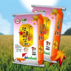 [정읍지정특산물] 21년 햅쌀 단풍미인 쌀(신동진) 10kg 20kg, 1개