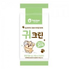 펫크린 귀깨끗 30매, 없음